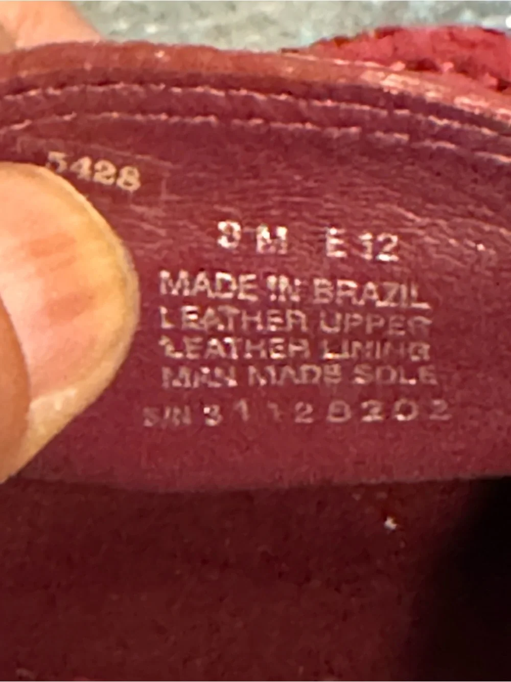 Tory Burch Deep Red Suede Loafers with Gold Logo 8 M